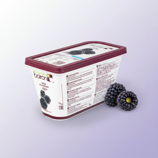 Purée Blackberry, Frozen — Boiron (1kg) pack