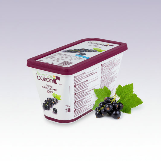 Purée Blackcurrant, Frozen — Boiron (1kg) pack