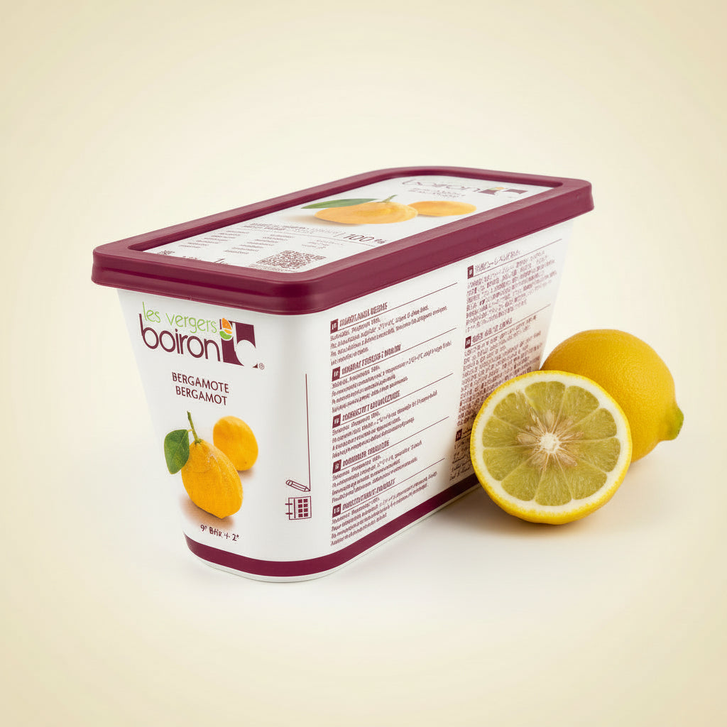 Purée Bergamot, Frozen — Boiron (1kg) pack