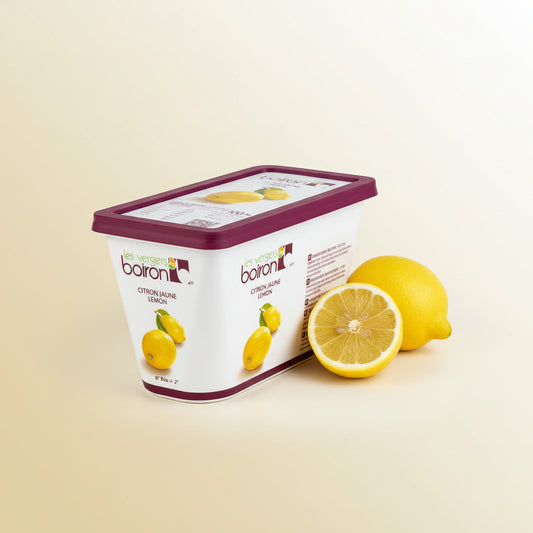 Purée Lemon, Frozen — Boiron (1kg) pack