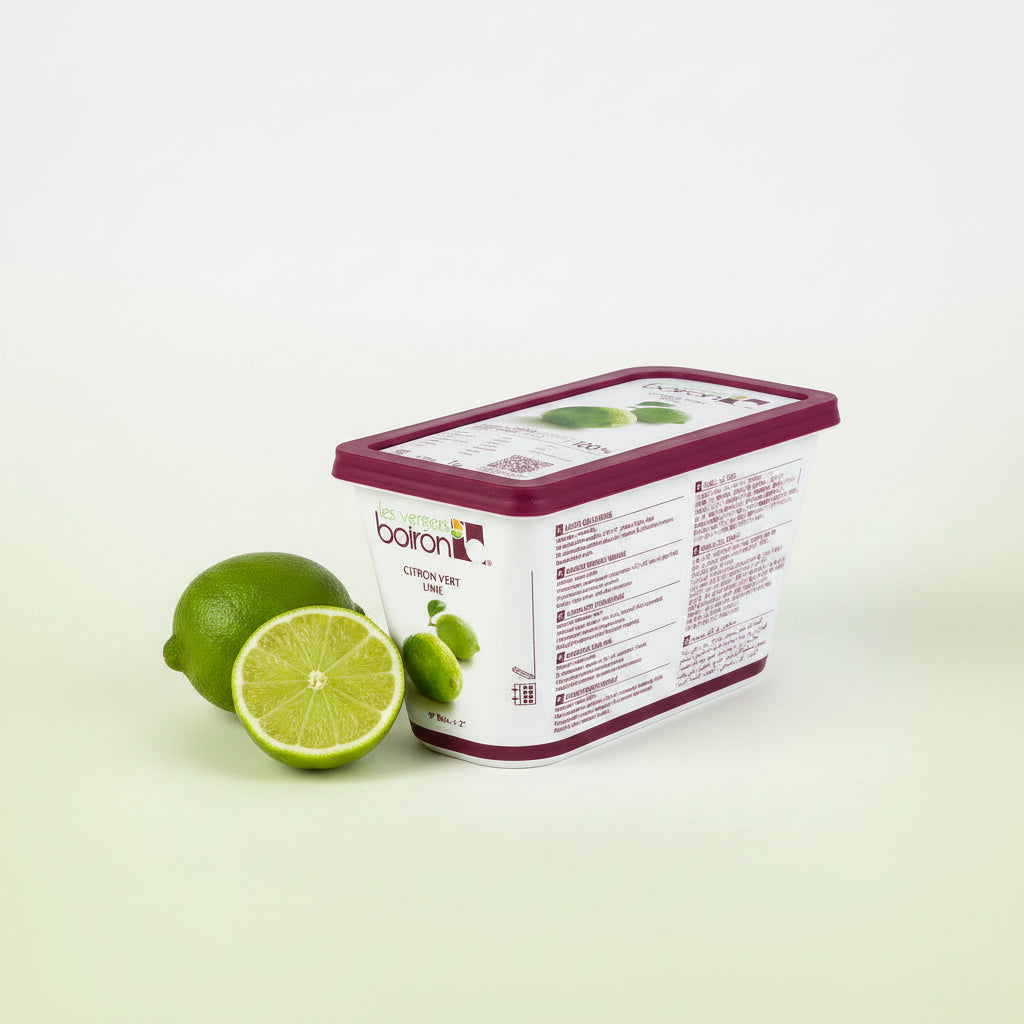 Purée Lime, Frozen — Boiron (1kg) pack