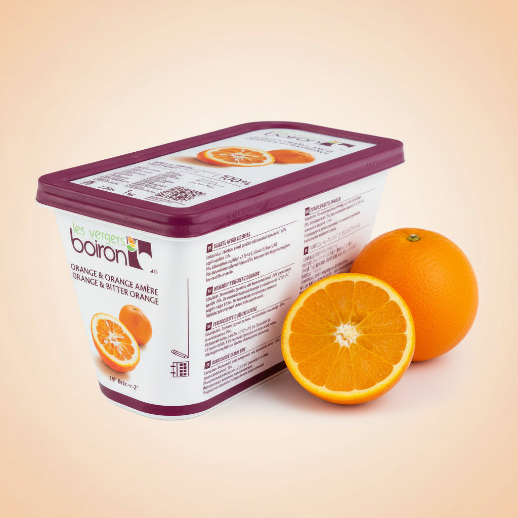 Purée Orange, Frozen — Boiron (1kg) pack