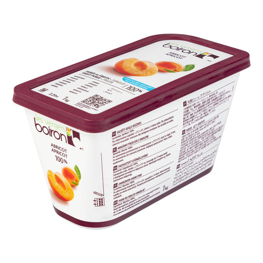 Purée Apricot, Frozen — Boiron (1kg) pack