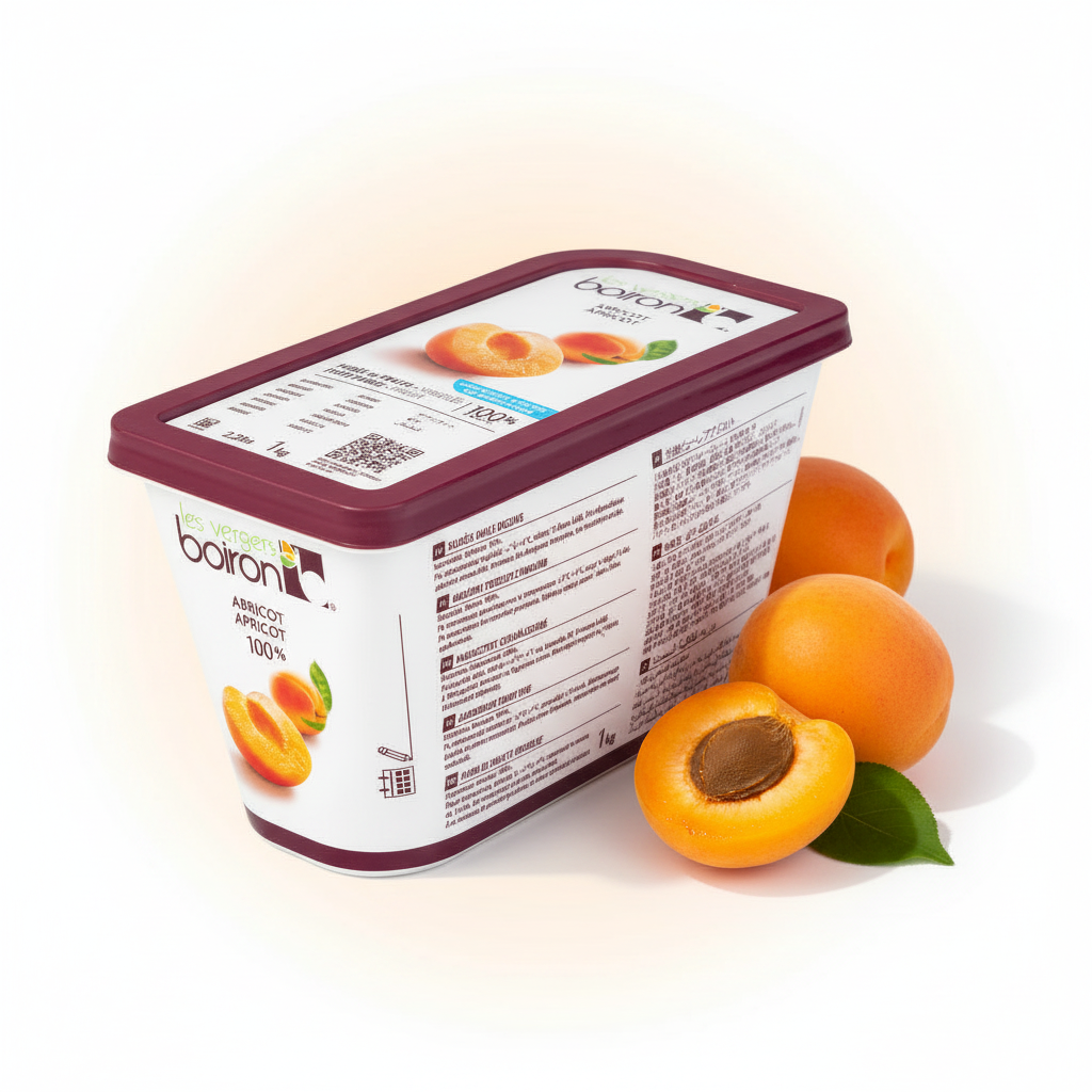 Purée Apricot, Frozen — Boiron (1kg)