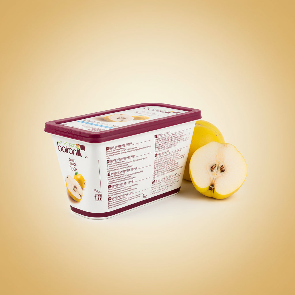 Purée Quince, Frozen — Boiron (1kg) pack