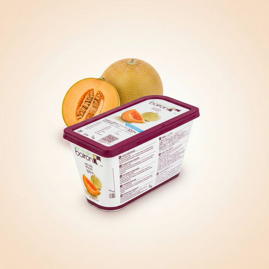 Purée Melon, Frozen — Boiron (1kg) pack