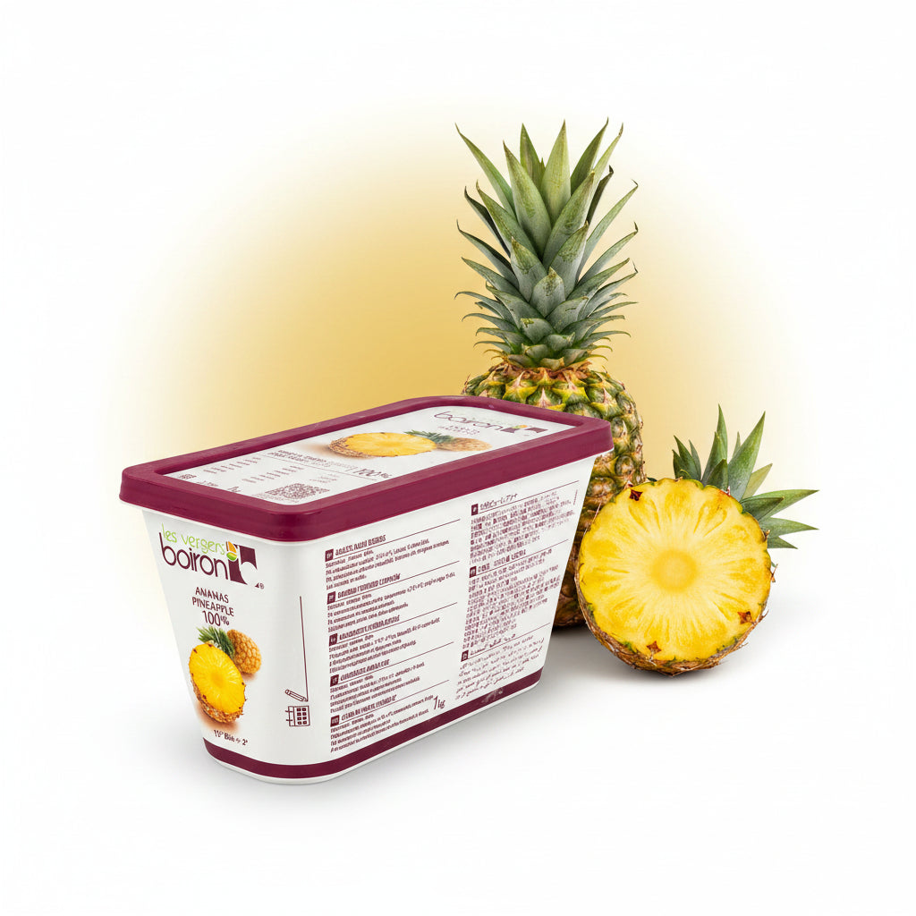Purée Pineapple, Frozen — Boiron (1kg) pack