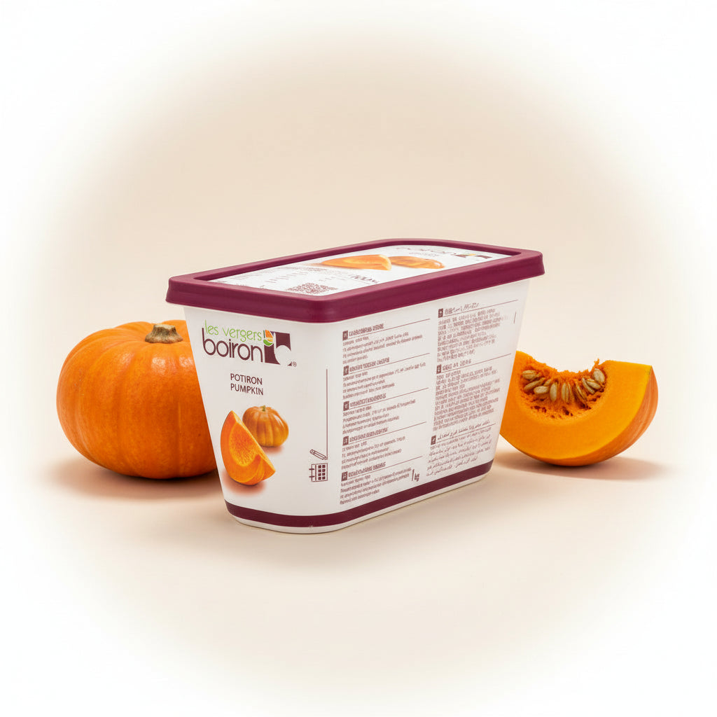 Purée Pumpkin, Frozen — Boiron (1kg) pack