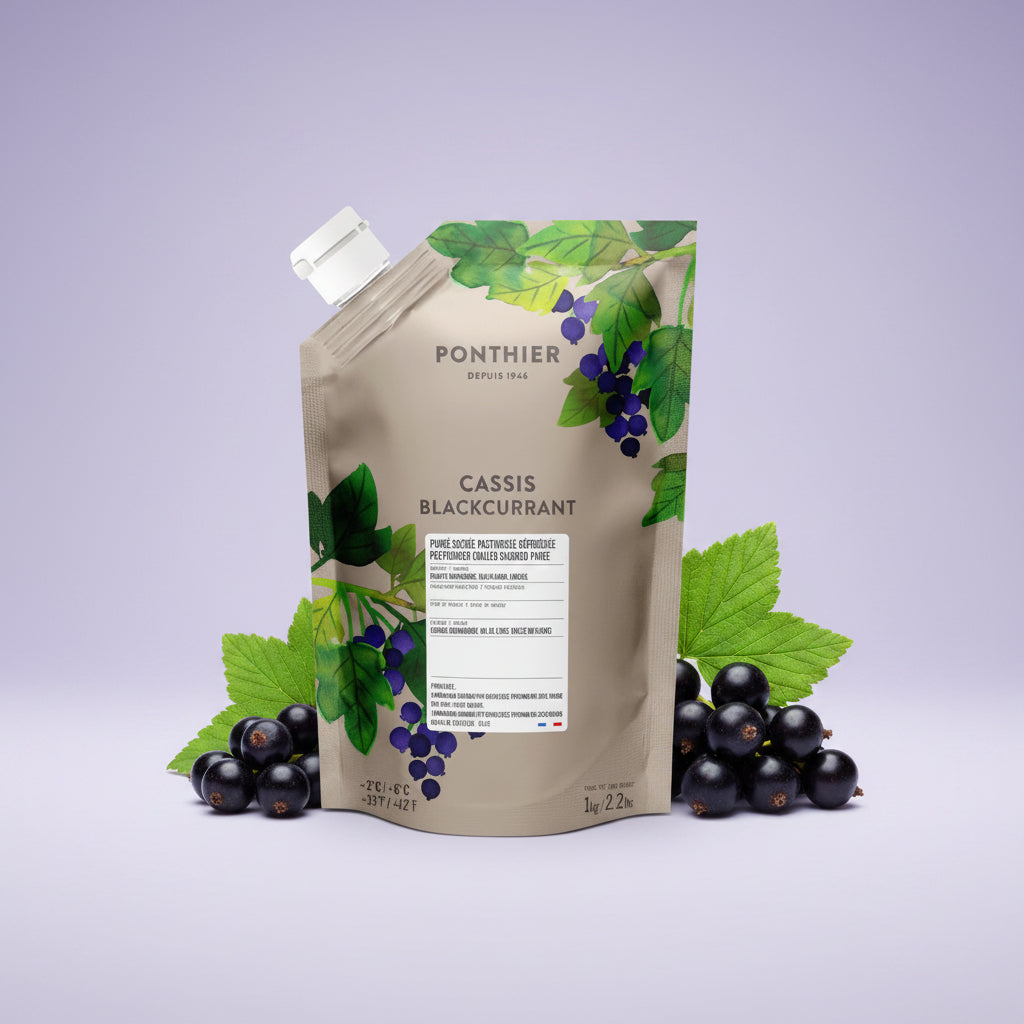 Purée Blackcurrant — PONTHIER (1kg) pack
