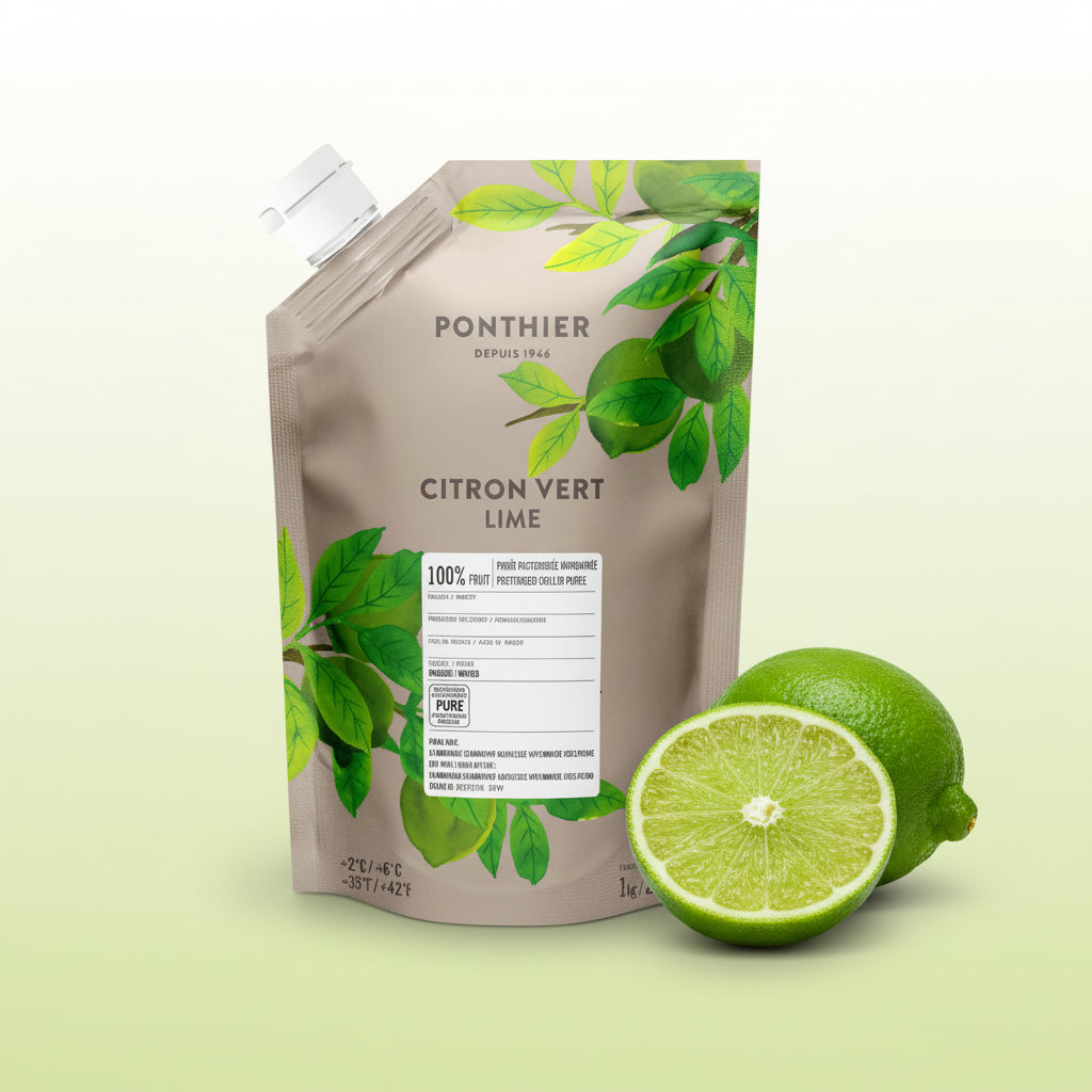 Purée Lime — PONTHIER (1kg) pack