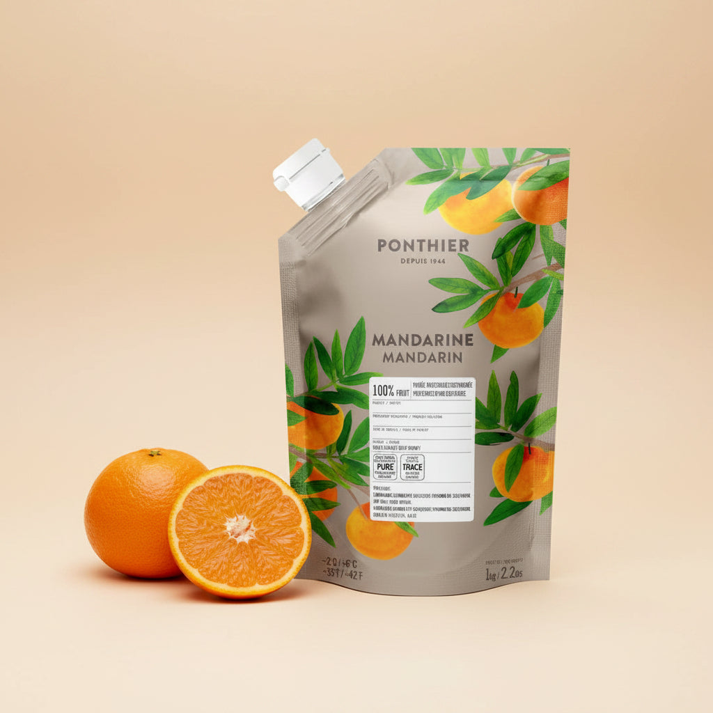 Purée Mandarin — PONTHIER (1kg) pack