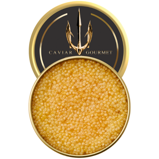 Almaz Diamond Caviar hand-graded golden clear pearls