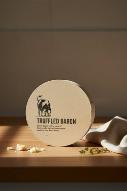 Baron Bigod Truffle Cheese 1kg soft earthy cheese with truffle paste