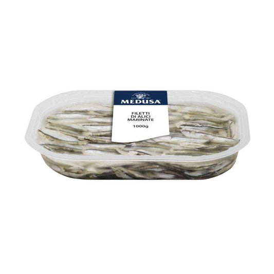 Beleaev chilled anchovy fillets 1kg pack for cooking and sharing