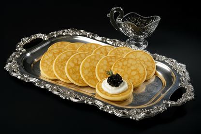 Beleaev Blinis pack of 12 yeast-raised mini pancakes