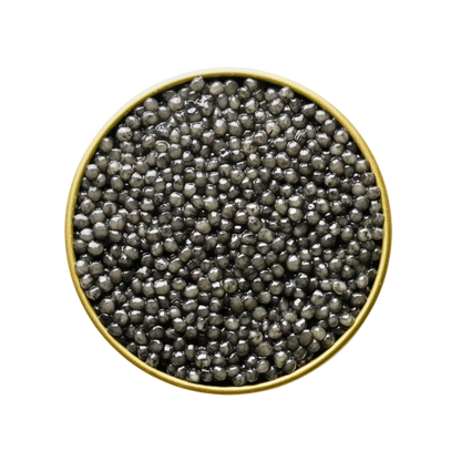 Beluga Reserve Caviar premium grey pearls in tin