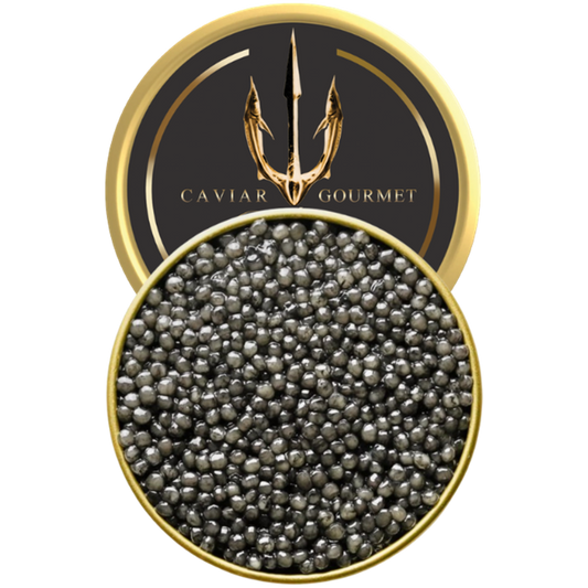 Beluga Reserve Caviar with large pearls and elegant grey sheen