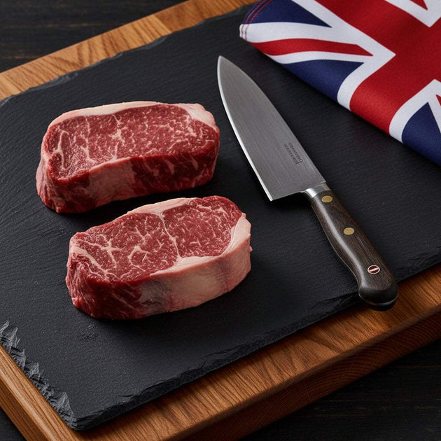 British 28-day dry-aged beef fillet steaks
