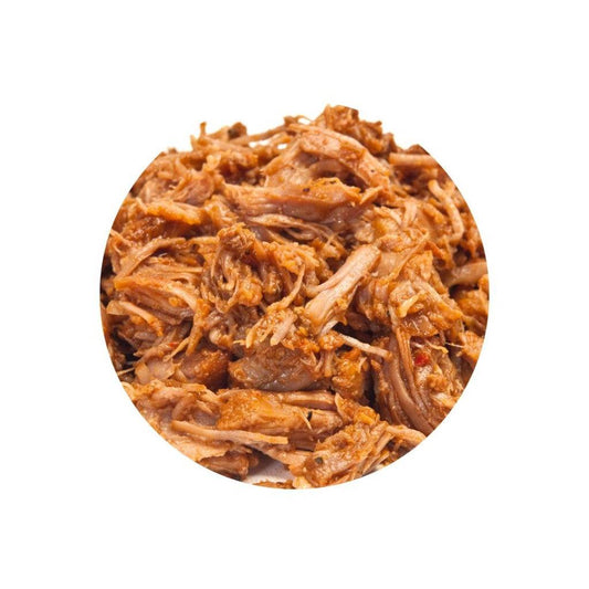 Frozen 1kg pack of marinated chicken al pastor