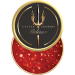 Huevas de salmón salvaje