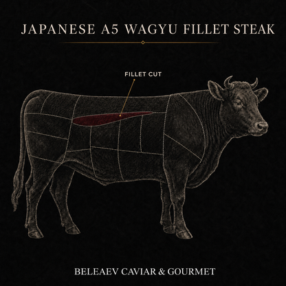 Japanese A5 Wagyu Fillet , 200g