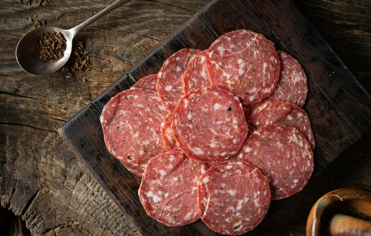 Finocchiona Fennel Salami, Cobble Lane (approx. 400g)