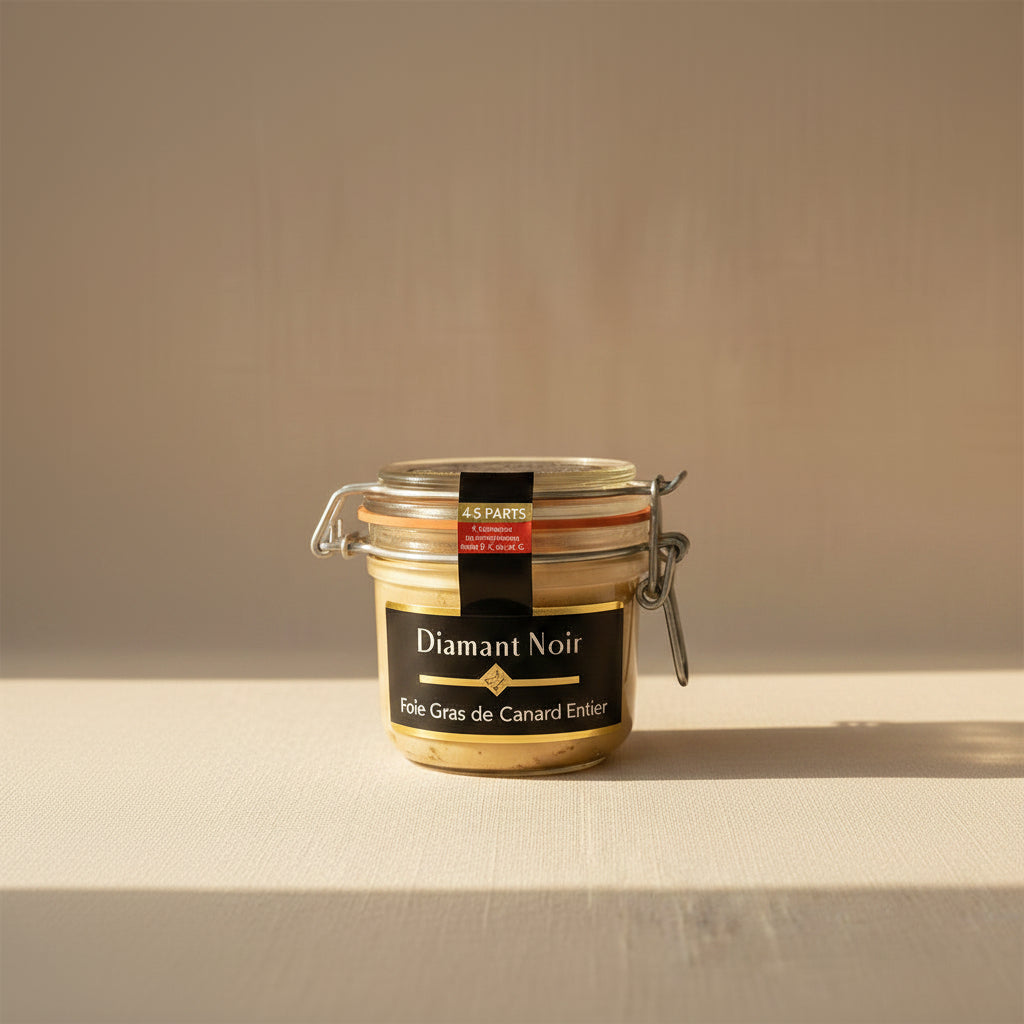 Diamant Noir Whole Duck Foie Gras Terrine 180g product pack