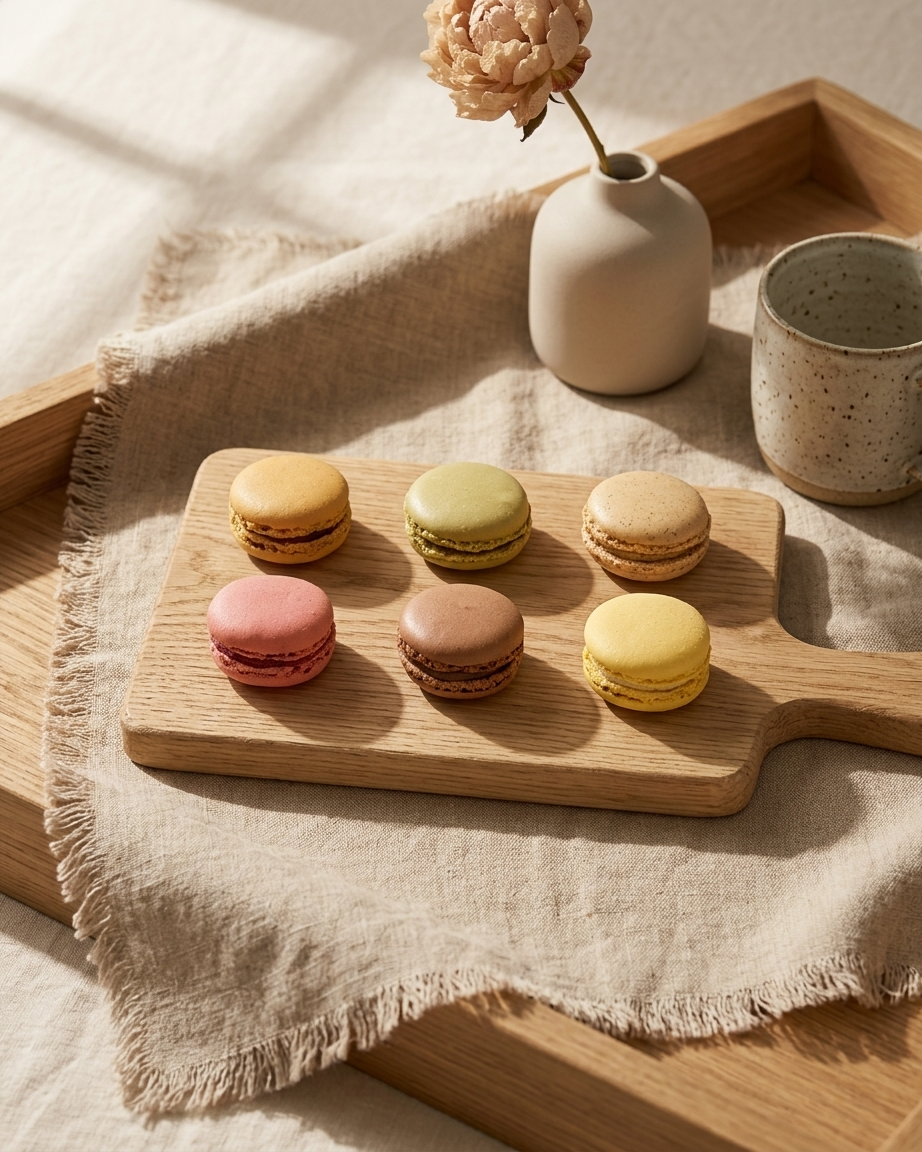French macaron assortment frozen 12g pack of 72 colorful macarons