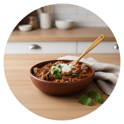 Frozen 1kg beef birria pack slow-cooked for tacos