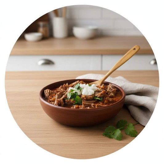 Frozen 1kg beef birria pack slow-cooked for tacos