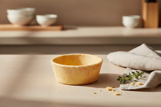 Gluten free 5cm savory pastry cases ready to fill
