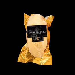Raw deveined frozen goose foie gras lobe 550g from Hungary