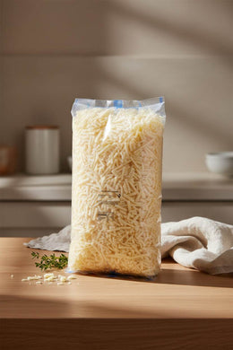 2kg pack of grated mature cheddar cheese