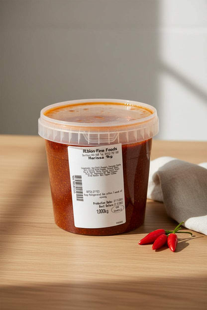 1kg pack of Harissa Paste with North African chilli and spices