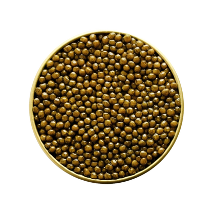 Imperial Gold Special Reserve premium dark golden caviar pearls