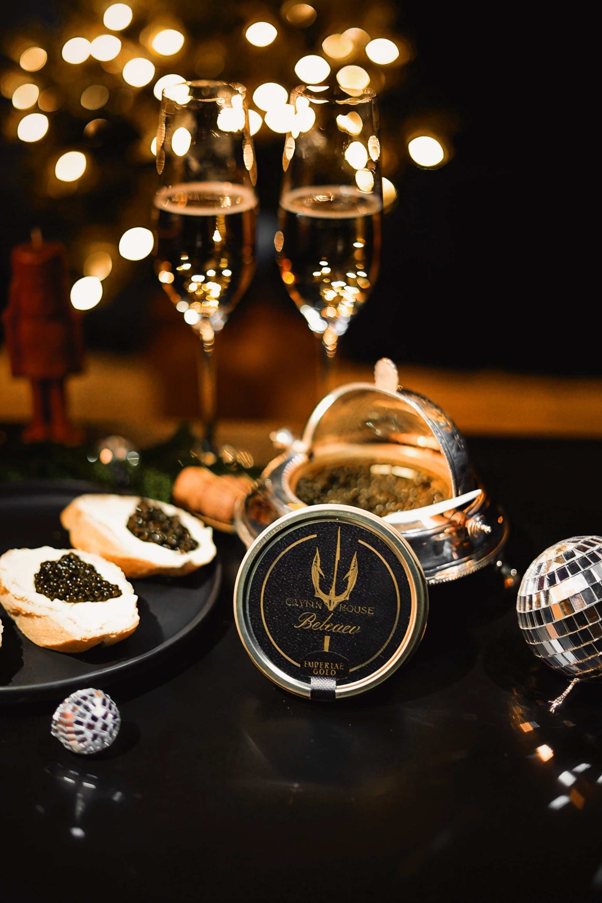 Imperial Gold Special Reserve premium golden caviar pearls