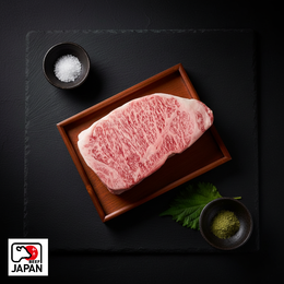 Japanese A5 Wagyu Ribeye 200g with fine marbling from Kagoshima