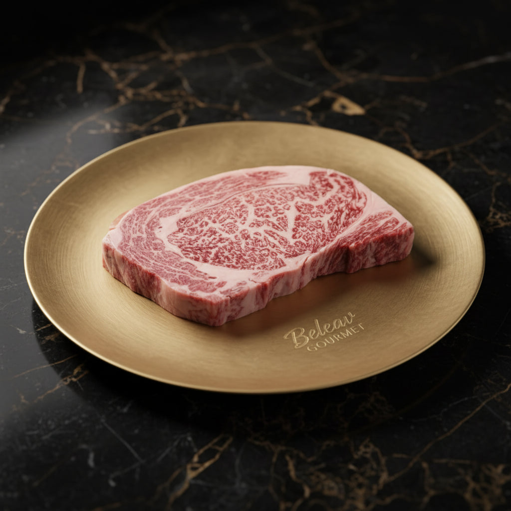 Japanese Wagyu Ribeye, A5, BMS 10-12, Frozen, 200g+- - Beleaev Caviar