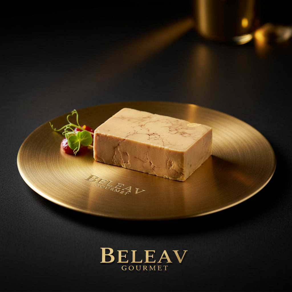 Packaged cheese on a marble surface