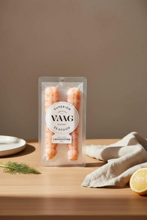 Langoustine Tails, Size 8/12, Frozen, 120g