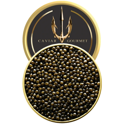 Luxury caviar hamper with Oscietra Royal caviar, king crab, foie gras, blinis