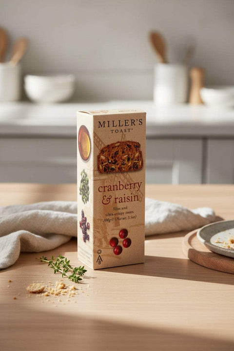Miller's Toast, Cranberry & Raisin, 100g