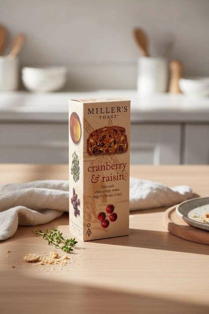 Miller's Toast, cranberry and raisin