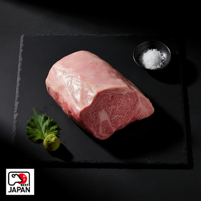 Japanese Wagyu Ribeye, A5, 2.5kg with Beef Japan origin badge
