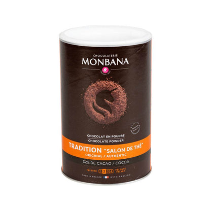 Monbana Drinking Chocolate 32% cocoa powder 1kg pack