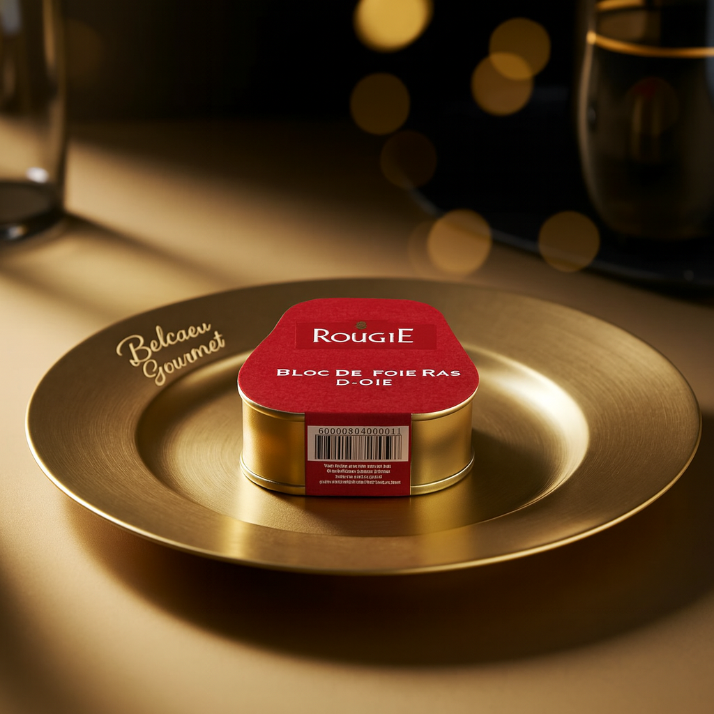 Rougie bloc of goose foie gras 75g with Port from France