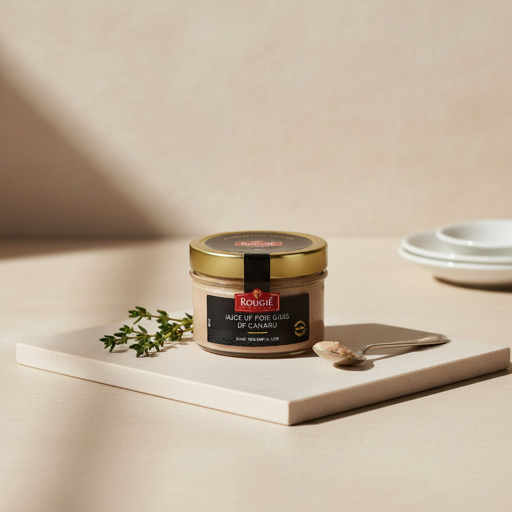 Rougie Duck Foie Gras Bloc 180g in Weck jar