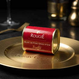 Rougie Bloc of Goose Foie Gras with Truffles, 145g - Beleaev