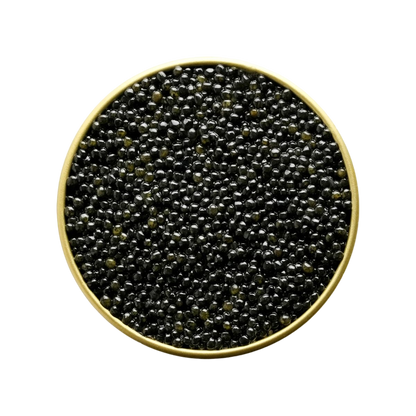 Royal Baeri Caviar medium charcoal pearls in tin