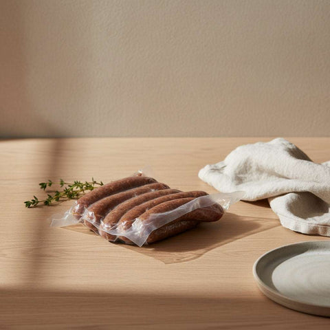 Sausage Texas Hot Link Pork & Beef, Frozen x 10
